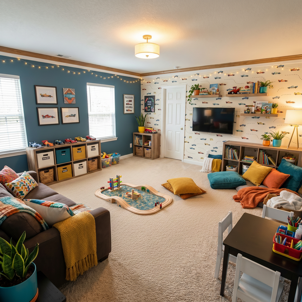 Kids' playroom
