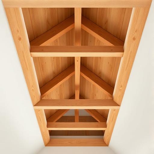 Wood Ceiling Frame
